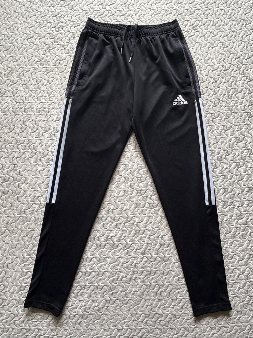 Adidas Tiro AEROREADY Track Pants Men’s Small Black White 3 Stripe Soccer